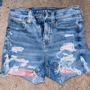 american eagle jean shorts